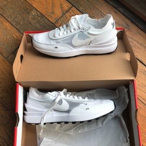 Nike Waffle One size 8.5 White/White New in Box